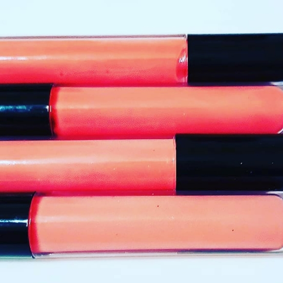 Nude Lipgloss 5 Gloss Bundle Women Lipstick Makeup - Picture 5 of 8